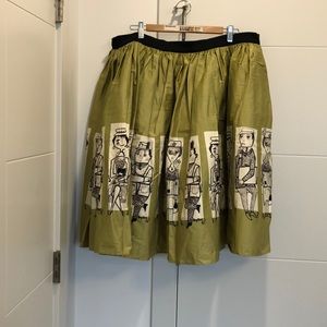 Pinup Girl Clothing Jenny Skirt